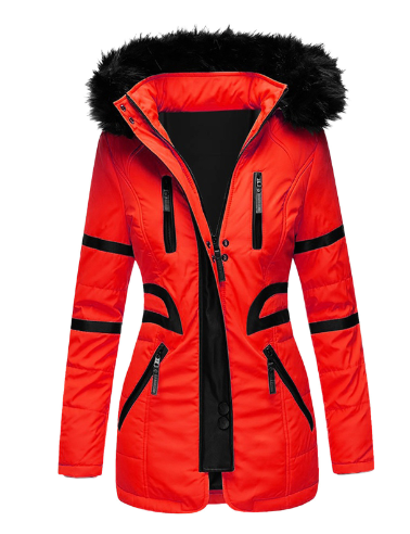 Norvielle Damen Winterjacke Wasserdicht Warm