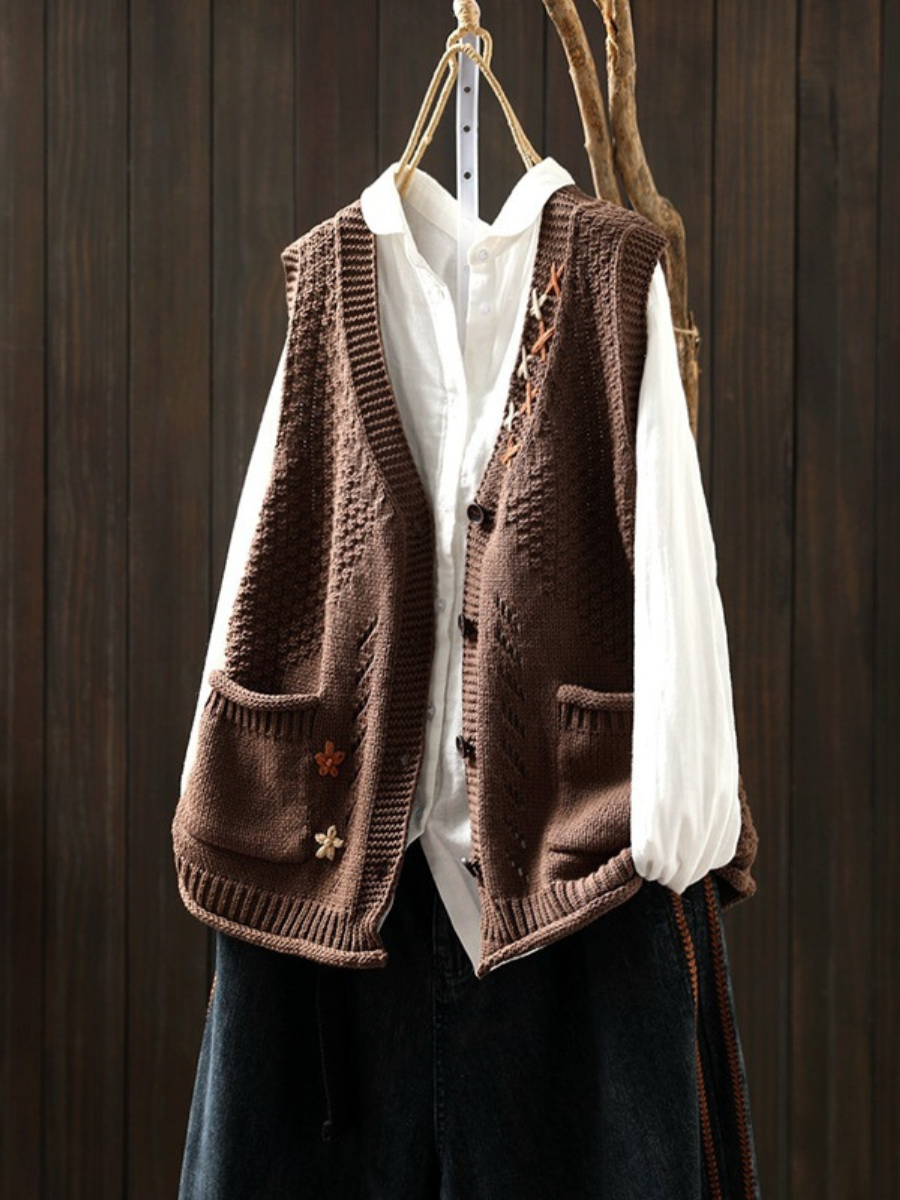 Florianne Damen Strickweste