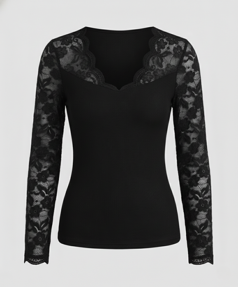 Damen Spitzen-Bodysuit Elegant