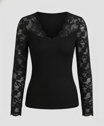 Damen Spitzen-Bodysuit Elegant