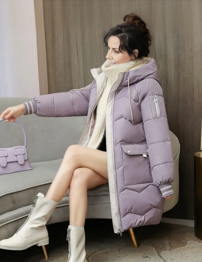 Norvielle Damen Winterparka Gemütlich