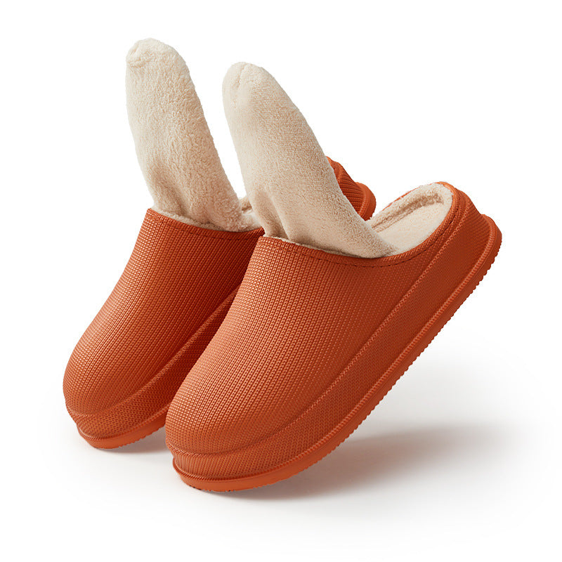 Norvielle Damen Slipper Wollfutter Warm Beige - Norvielle