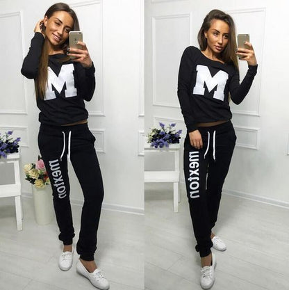 Damen Sportset mit Aufdruck Norvielle