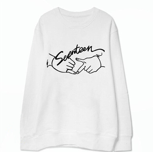 Damen Sweatshirt Kreatives Handschrift-Design Norvielle