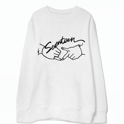 Damen Sweatshirt Kreatives Handschrift-Design Norvielle