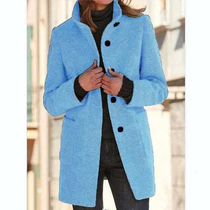 Zenny Damen Windbreaker-Jacke Elegant