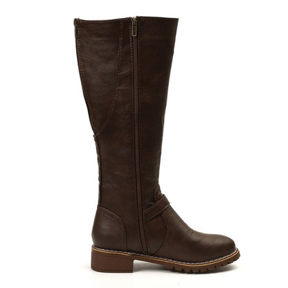 Norvielle Damen Ritterstiefel Hoch