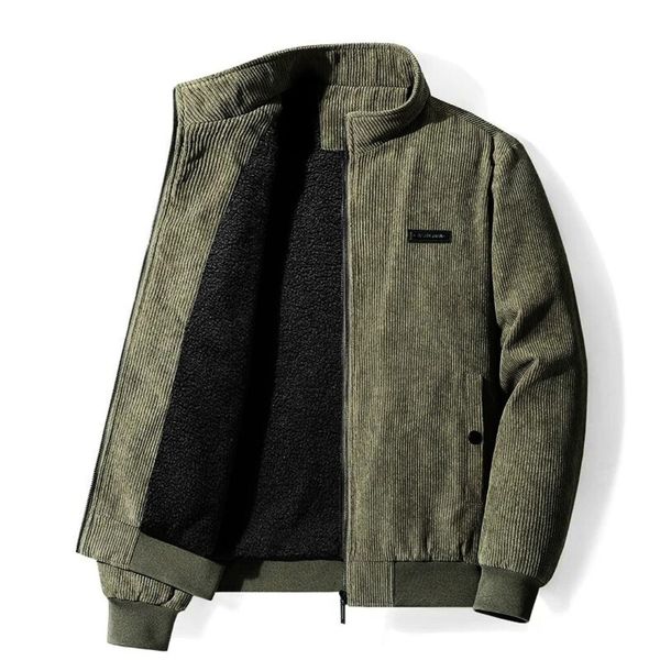 Elias Herren Retro-Sherpa-Jacke Samt