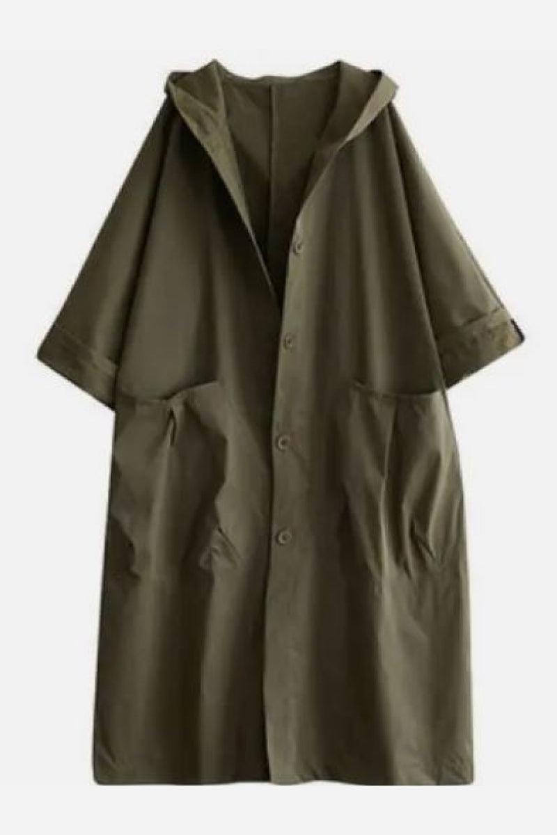 Norvielle Herren Oversized Windjacke Wasserdicht