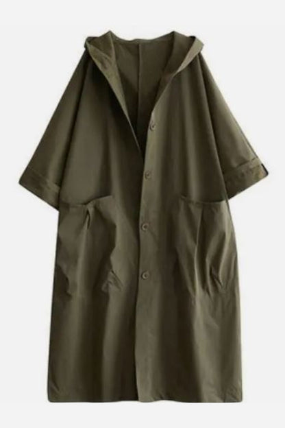 Norvielle Herren Oversized Windjacke Wasserdicht