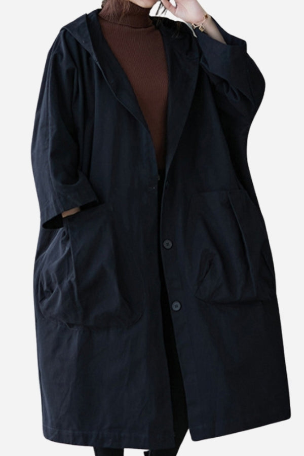 Norvielle Herren Oversized Windjacke Wasserdicht