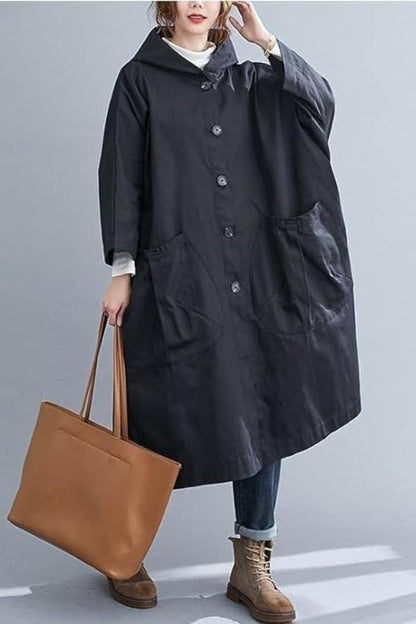 Norvielle Herren Oversized Windjacke Wasserdicht