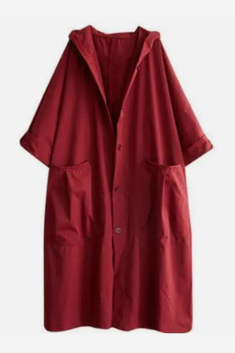 Norvielle Herren Oversized Windjacke Wasserdicht