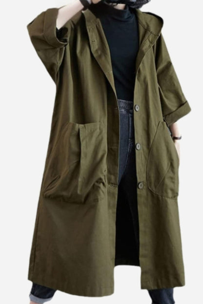 Norvielle Herren Oversized Windjacke Wasserdicht