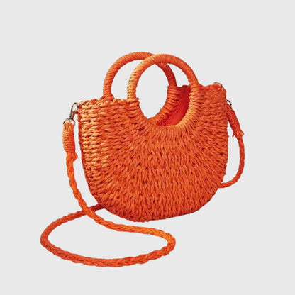 Damenhandtasche Naturstil Leder
