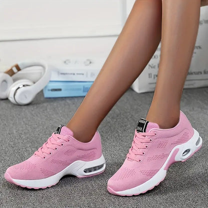 Norvielle Damen Luftkissen Sneaker Komfortabel Weich