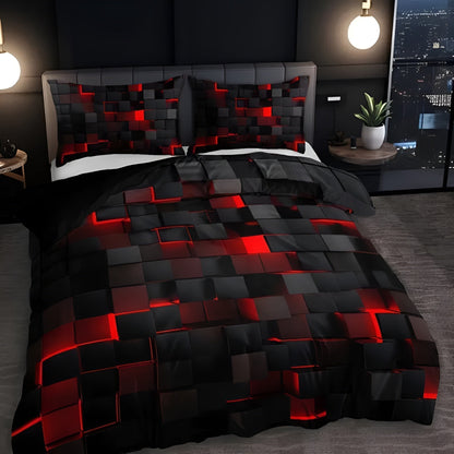 Gamer Bettwäsche 3D Kissenbezug Schwarz - Norvielle