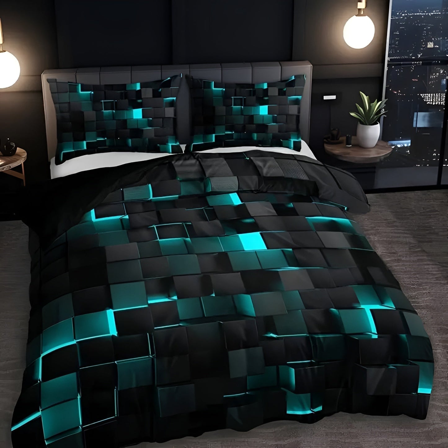 Gamer Bettwäsche 3D Kissenbezug