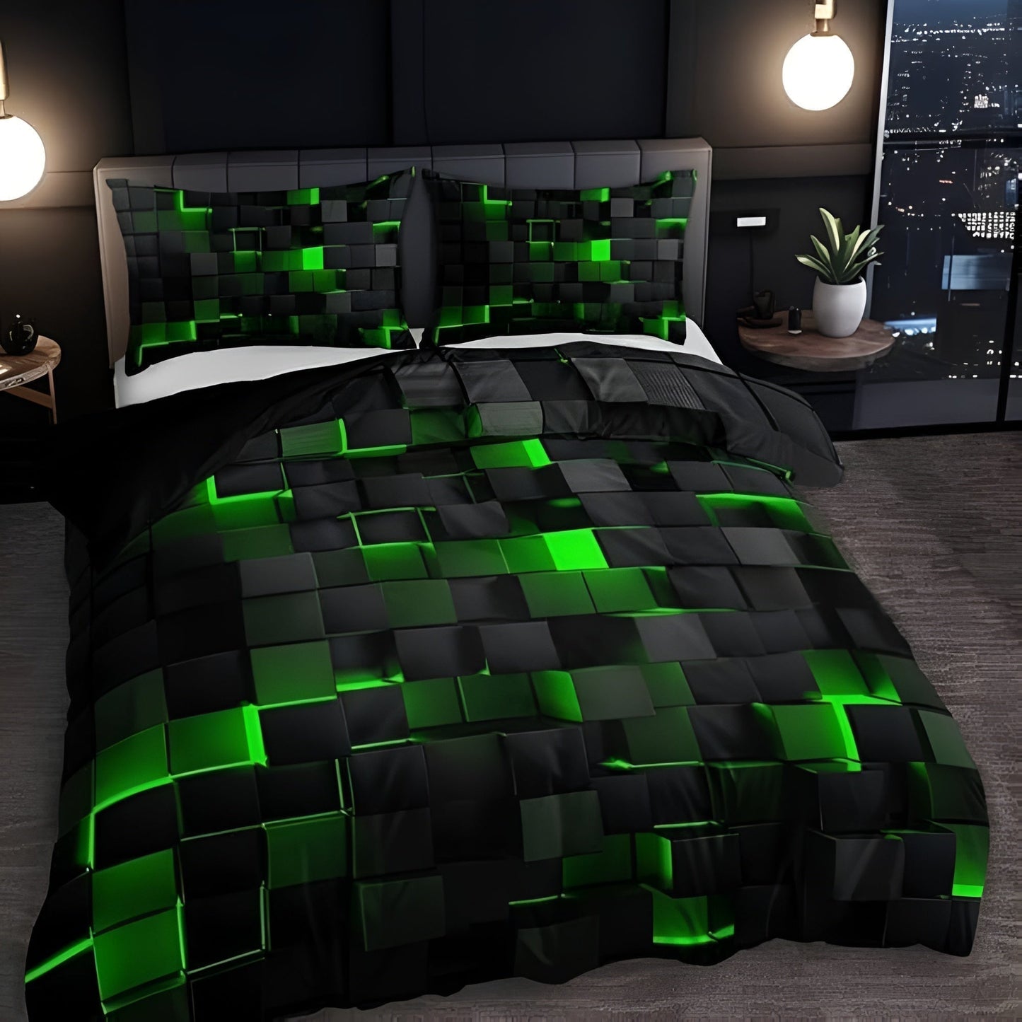 Gamer Bettwäsche 3D Kissenbezug