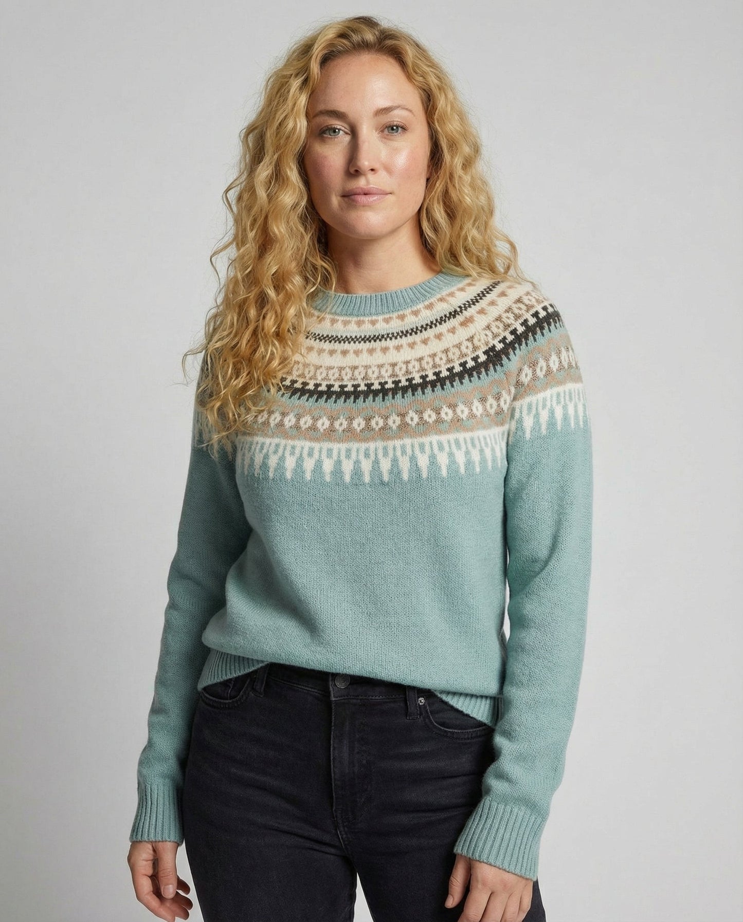 Damen Strickpullover Warm Boho-Stil - Norvielle