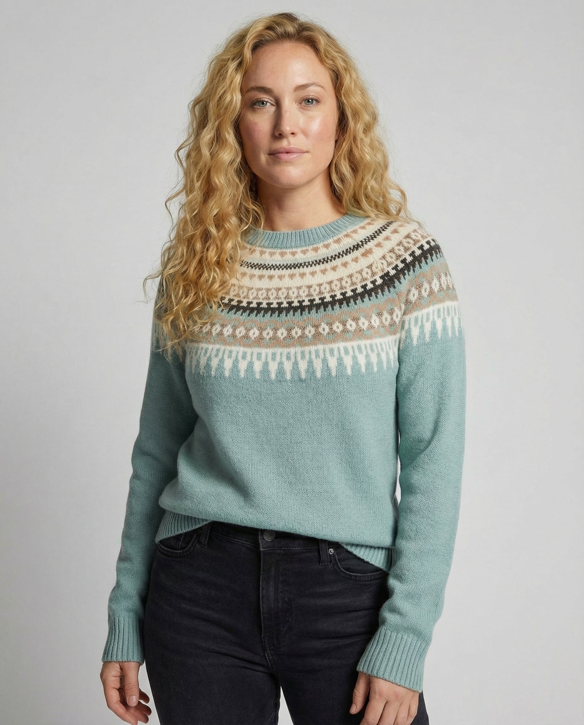 Damen Strickpullover Warm Boho-Stil - Norvielle