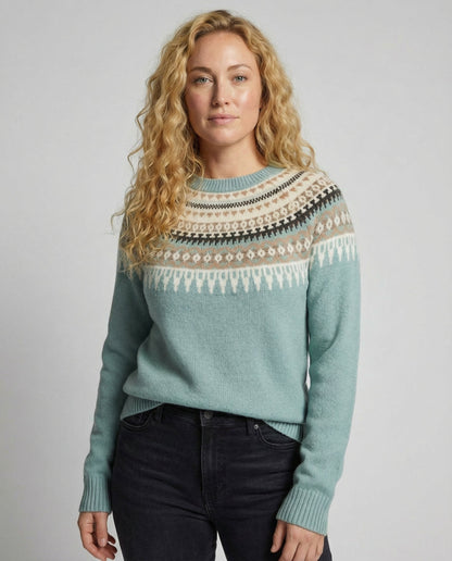Damen Strickpullover Warm Boho-Stil - Norvielle