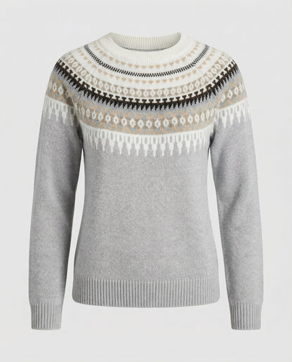 Damen Strickpullover Warm Boho-Stil