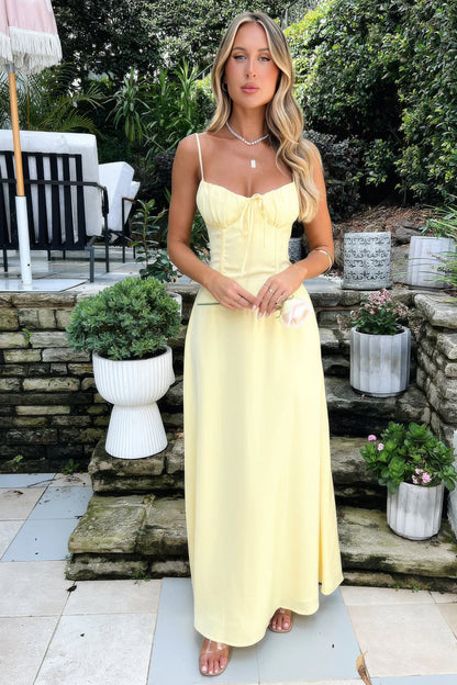Damen Maxikleid Ärmellos