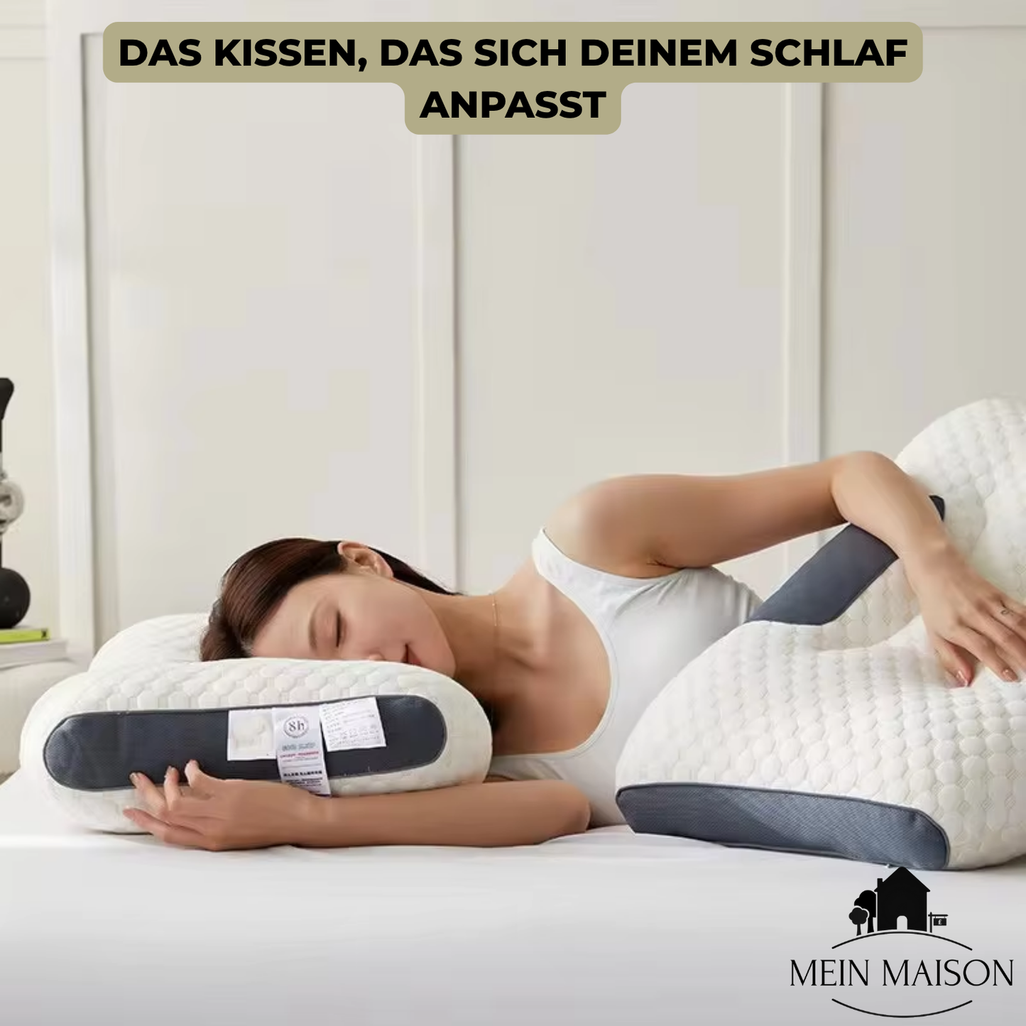 Orthopädisches Nackenkissen Memory-Schaum Atmungsaktiv Ergonomisch