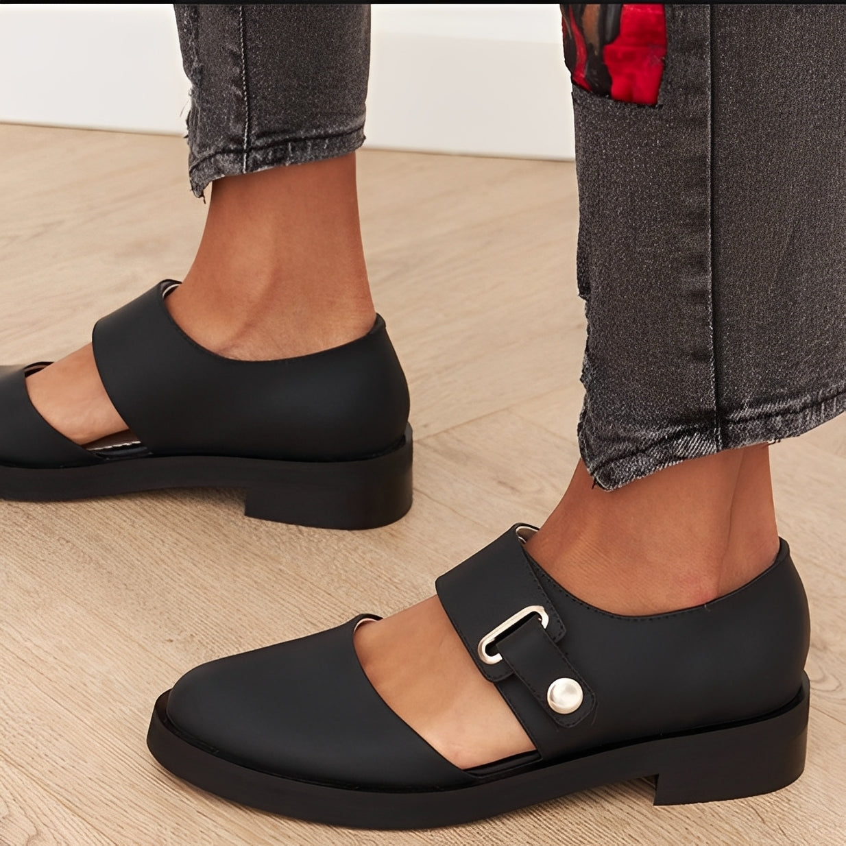 Damen Freizeitschuhe Schnalle Velma