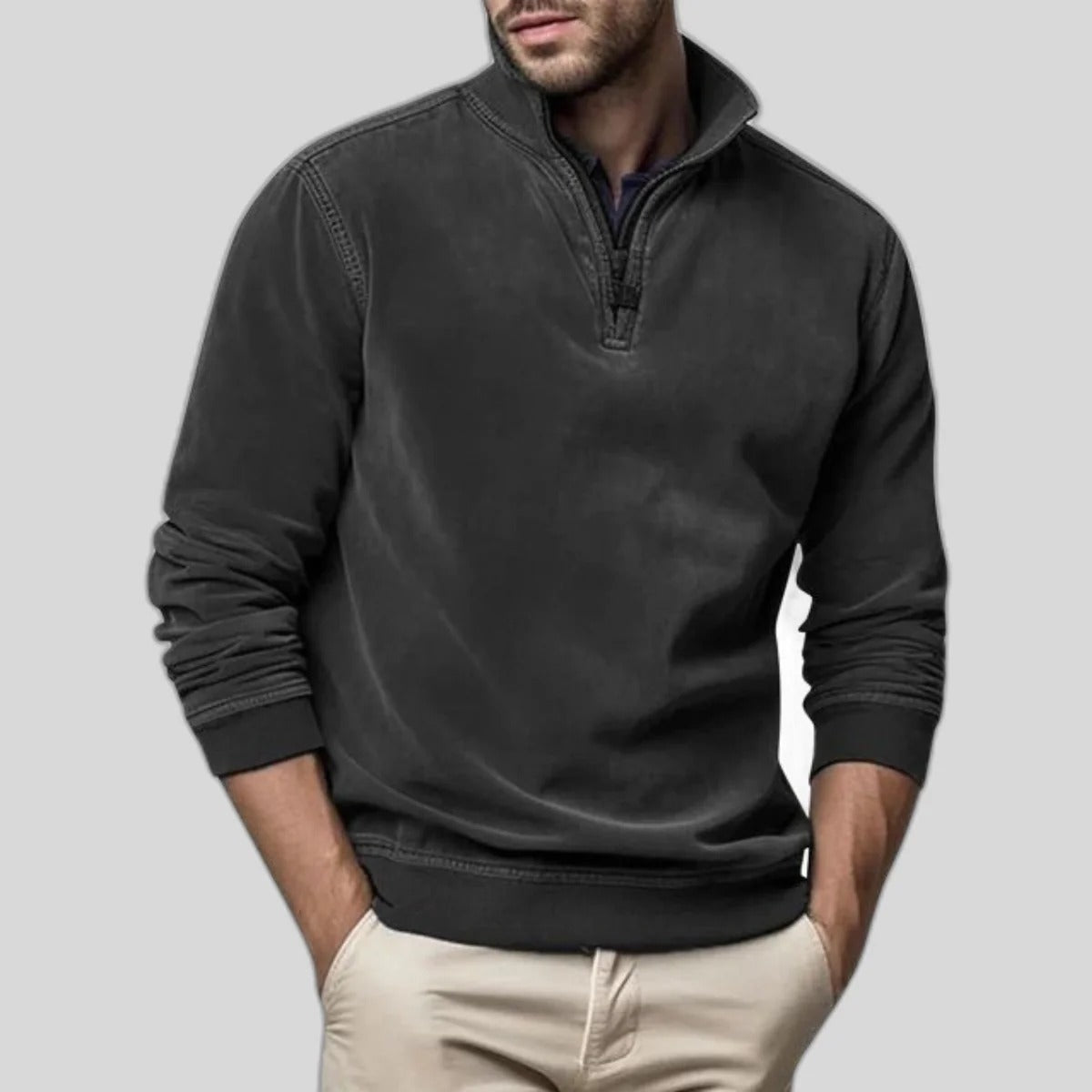 Norvielle Herren Fleecepullover