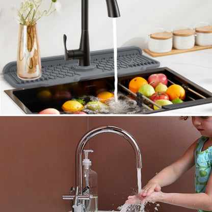Gummi Spülmatte Aqua Slope für Wasserhahn