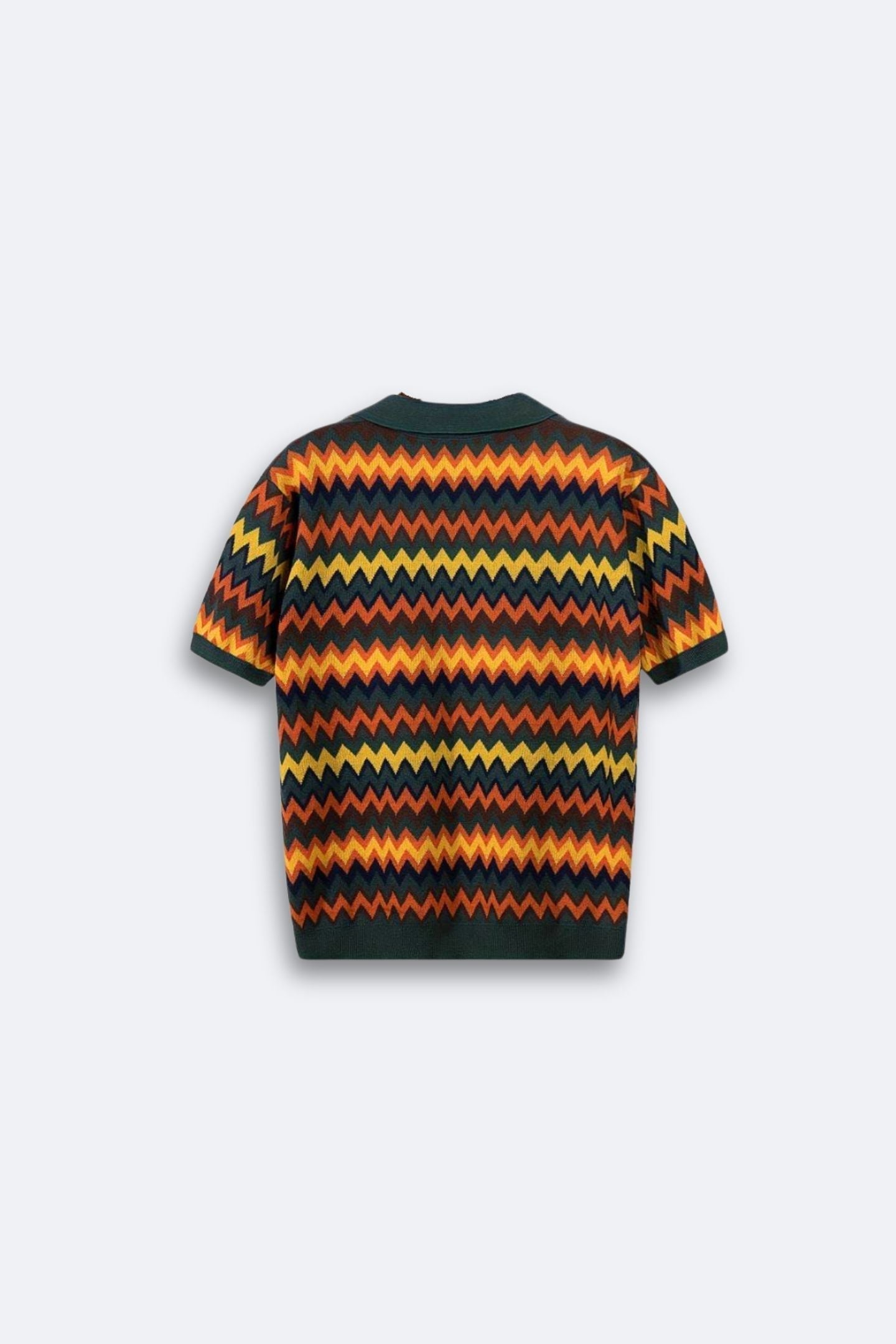 Retro Pullover Zickzackmuster