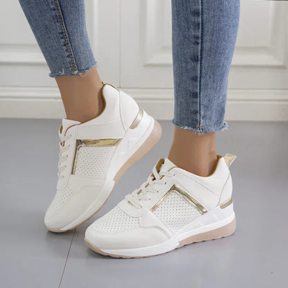 Damen Orthopädische Sneaker Bequem Stützschuhe Modern
