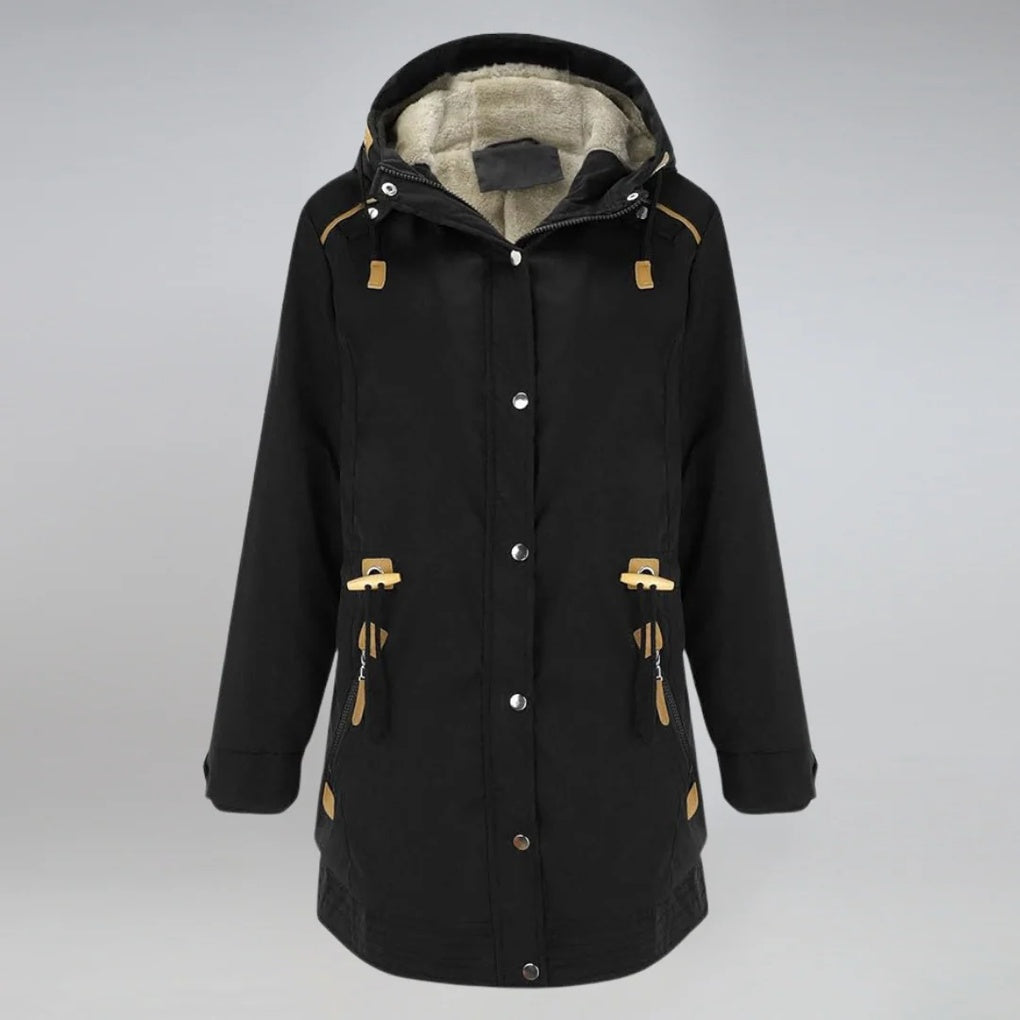 Damen Winterparka Wasserabweisend Warm Isoliert - Norvielle