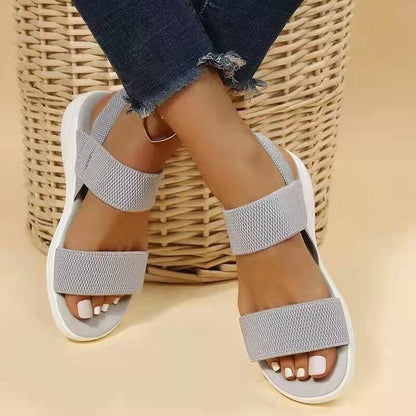 Orthopädische Sandalen Damen Keilabsatz