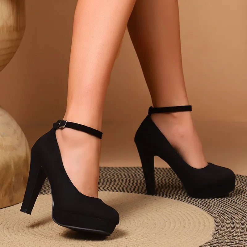 Norvielle Damen Hochhackige Schuhe Elegant