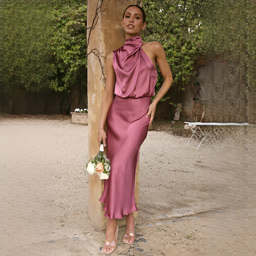 Sheera Damenkleid Elegant Schimmernd