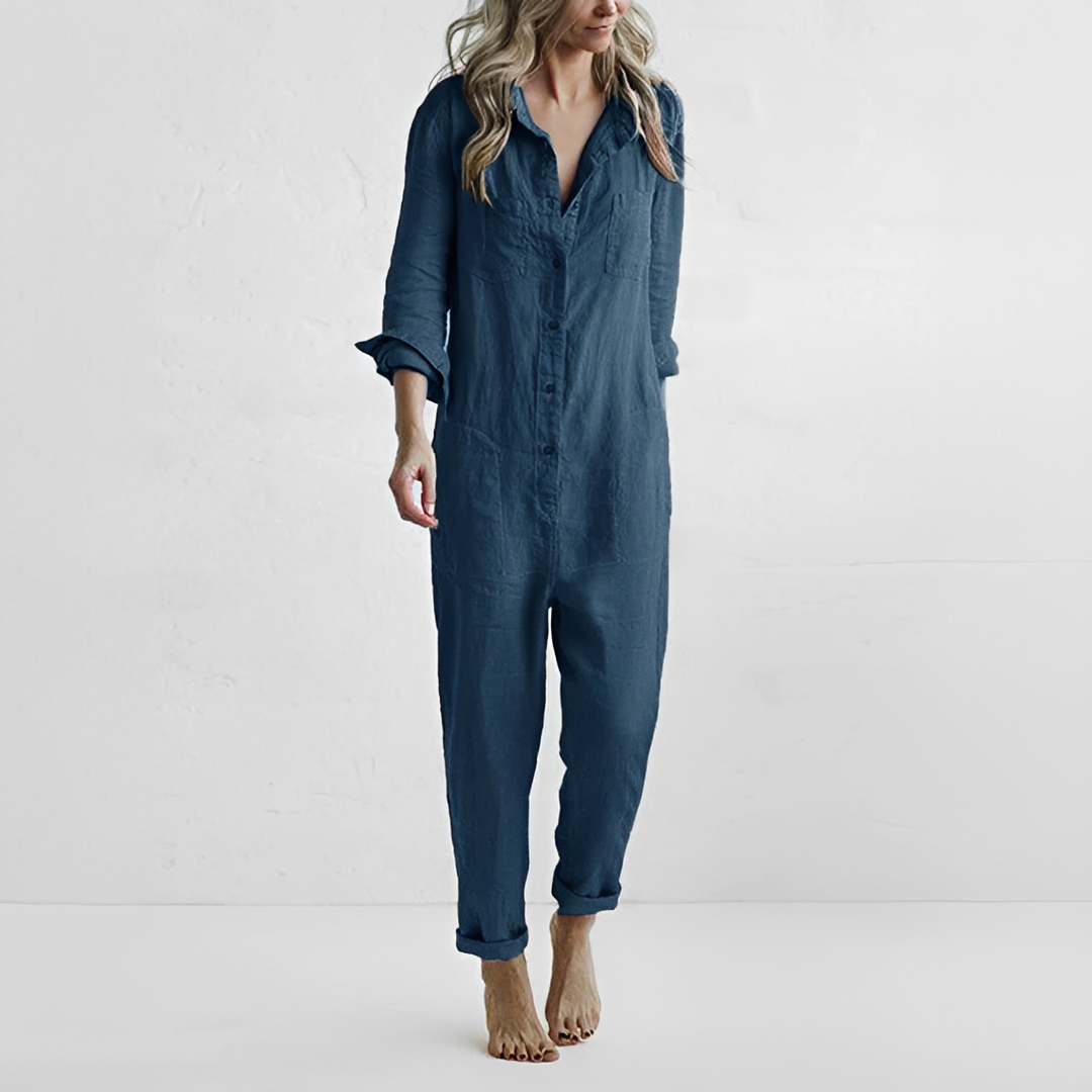 Damen Overall Komfort Stretch