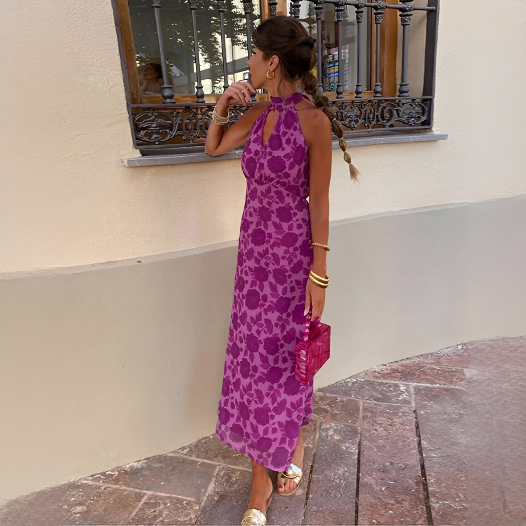 Amerah Damen Sommerkleid Elegant