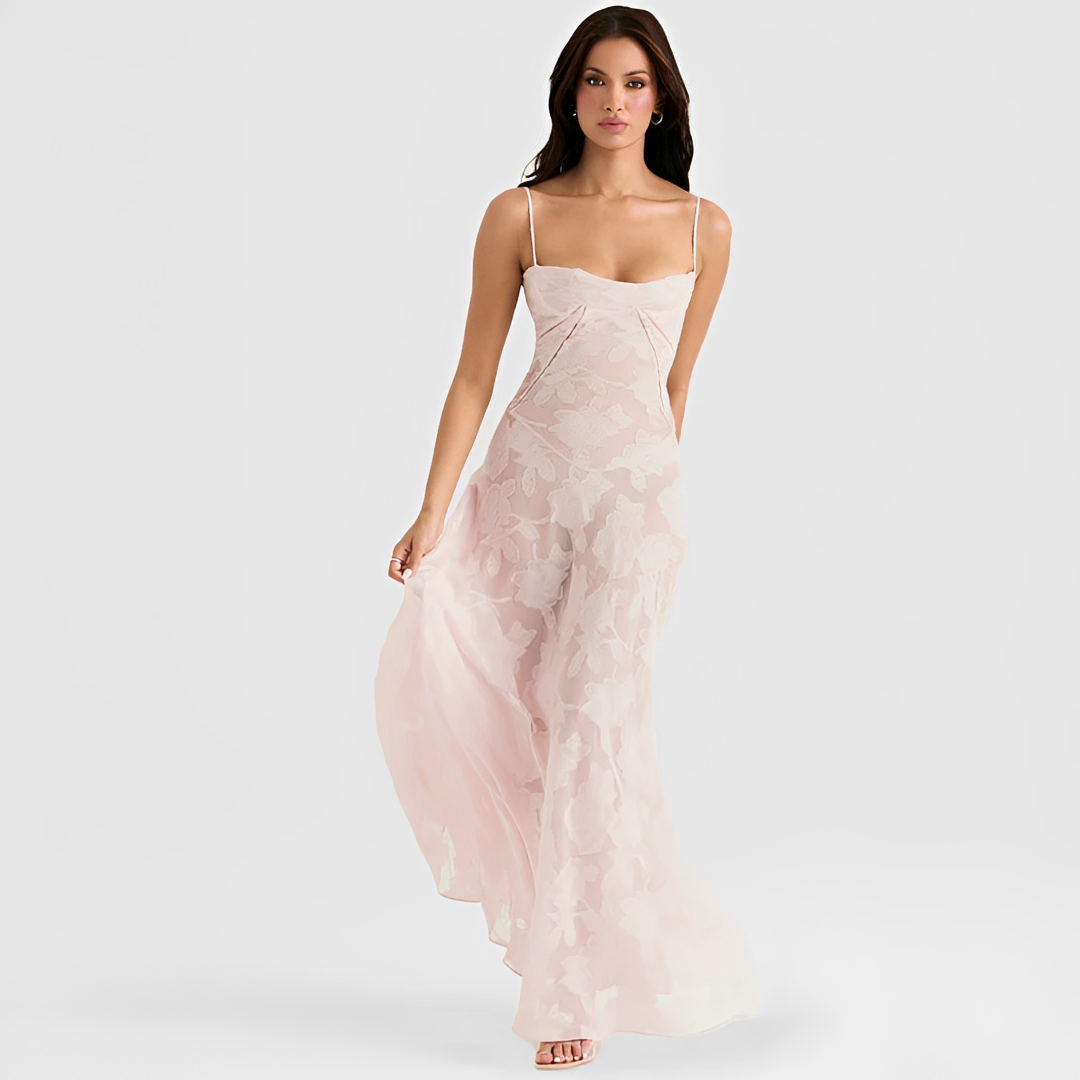 Emellie Damen Sommerkleid Elegant