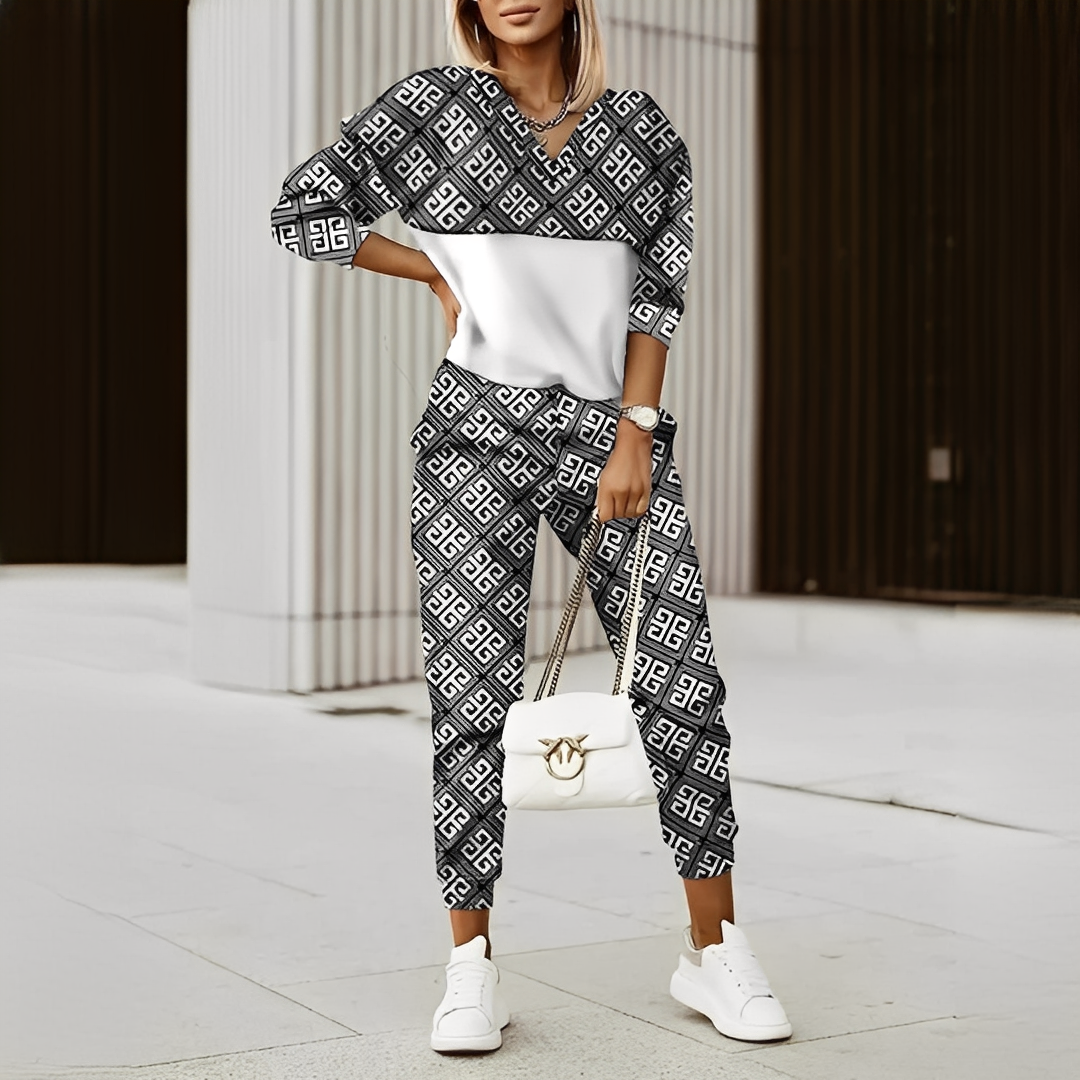 Damen Zweiteiliger Eleganter Anzug Set