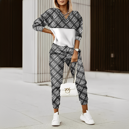 Damen Zweiteiliger Eleganter Anzug Set
