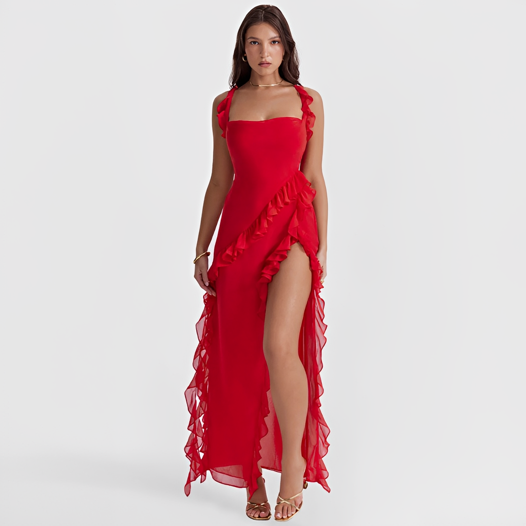 Elegantes Damenlangkleid