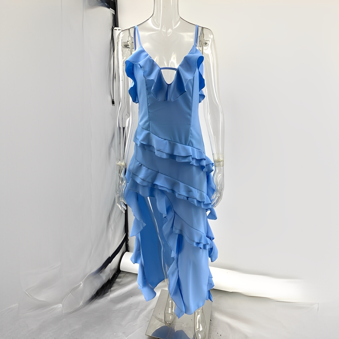 Damenkleid Elegant Chiffon