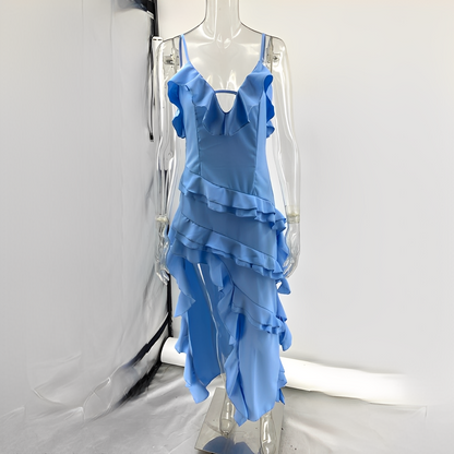 Damenkleid Elegant Chiffon