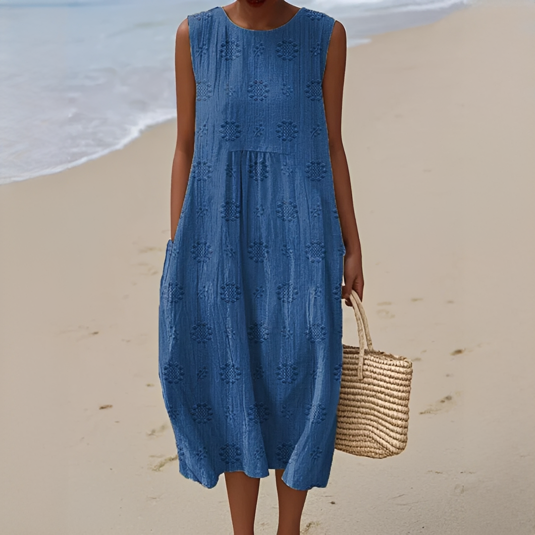 Carley Damen Sommerkleid Leicht Modisch