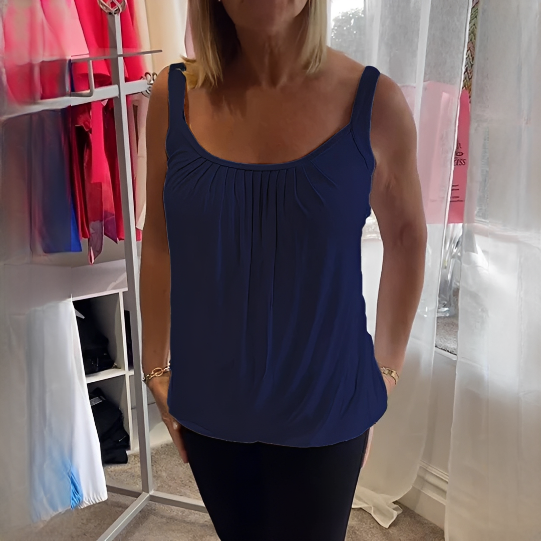Damen Ärmelloses Shirt Leicht Philipa