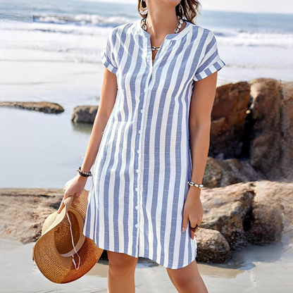 Nally Damen Sommerkleid Elegantes Design - Norvielle