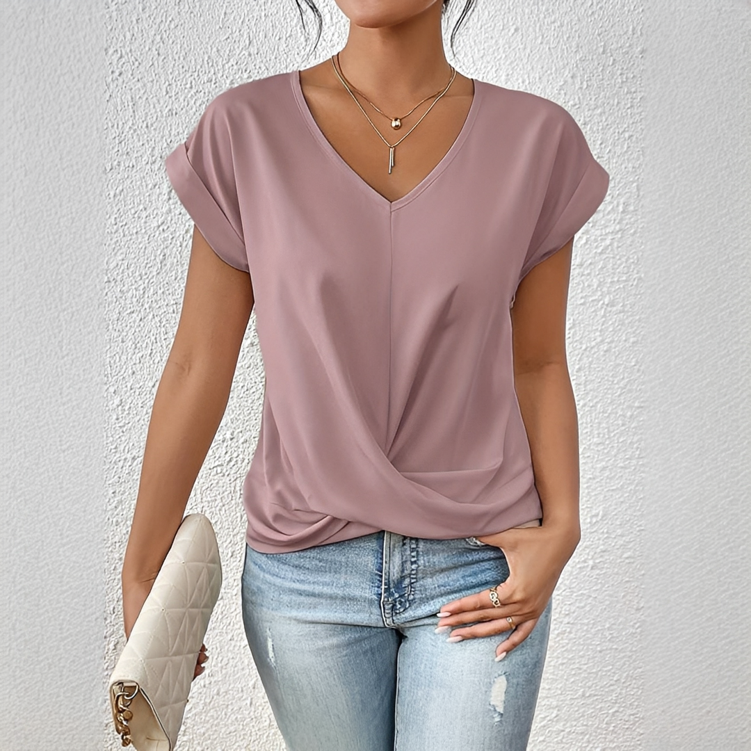 Paola Damen T-Shirt Kurzärmelig Elegantes Design